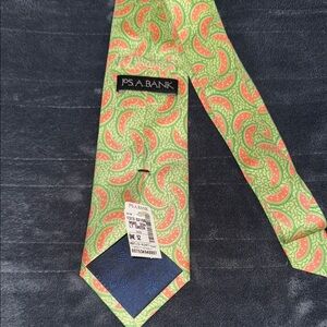 Jos. A. Bank Vibrant Paisley Tie in Green and Orange